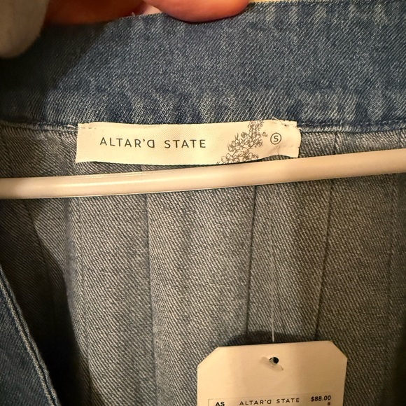 Altar'd State Denim Shiloh Mini Dress - Picture 9 of 11